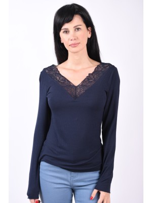 Bluza Dama Yas Yaselle V-Neck Night Sky